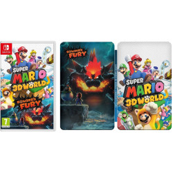 Super Mario 3D World + Bowser's Fury (Nintendo Switch) + Steelbook