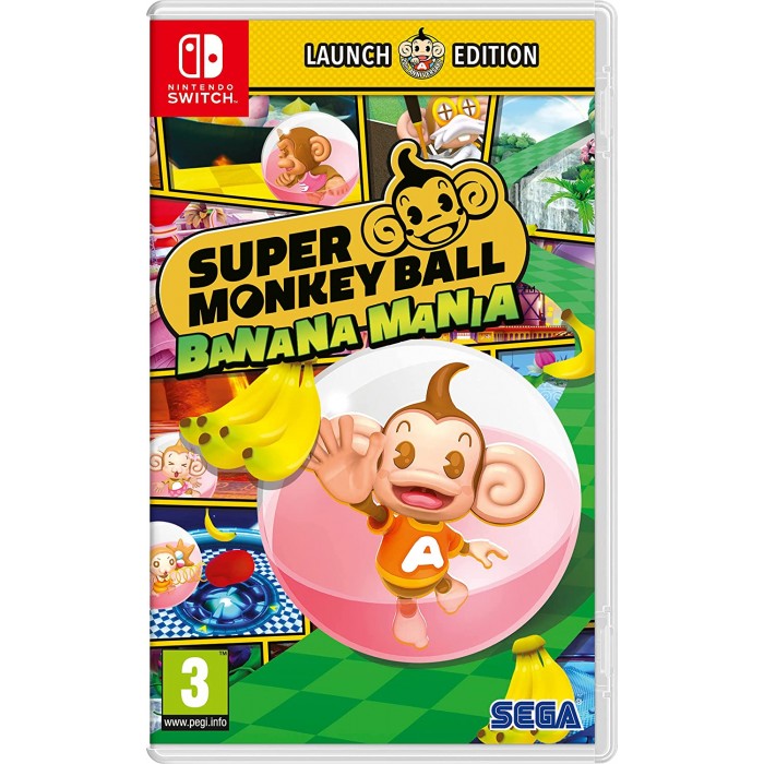 Super Monkey Ball Banana Mania: Launch Edition - Nintendo Switch