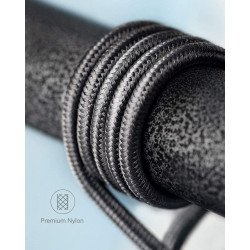 USB C Cable, Anker [2-Pack, 6 ft] Type C Charger Premium Nylon USB Cable , USB A to Type C Charging Cable Fast Charge (Black)