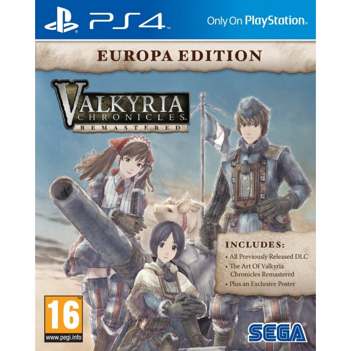 Valkyria Chronicles Remastered Europa Edition (PS4)