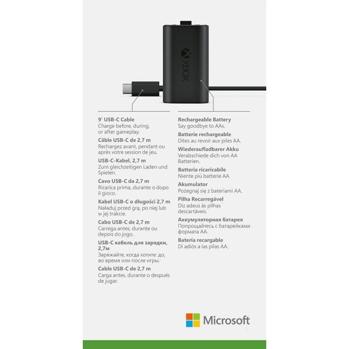 Xbox Play and Charge Kit USB for  Xbox Series X 