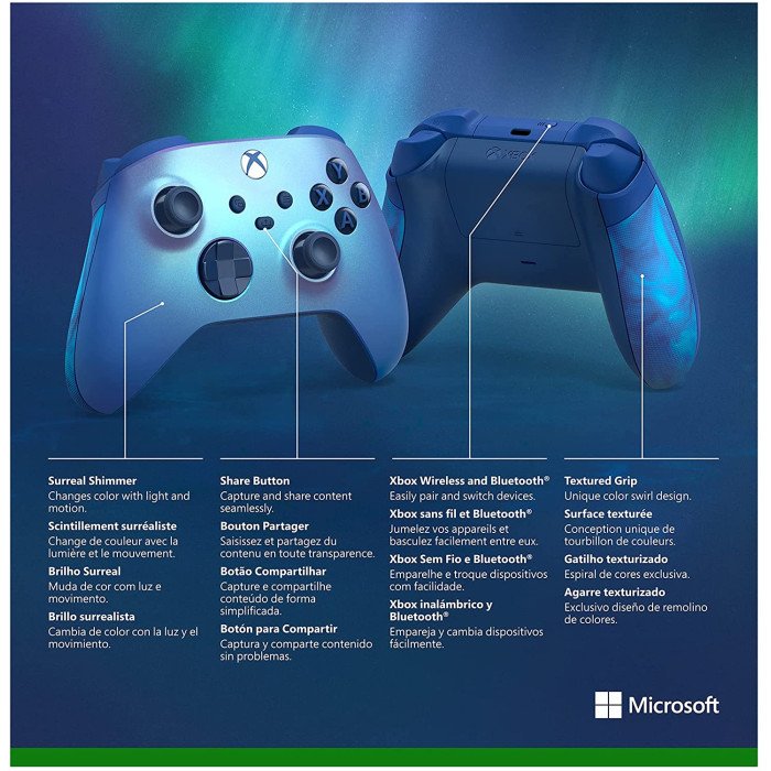 Xbox Wireless Controller - Aqua Shift Special Edition Xbox Wireless Controller - Aqua Shift Special Edition