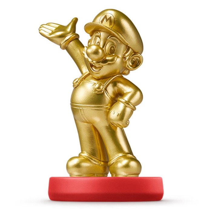 MARIO GOLD version Amiibo