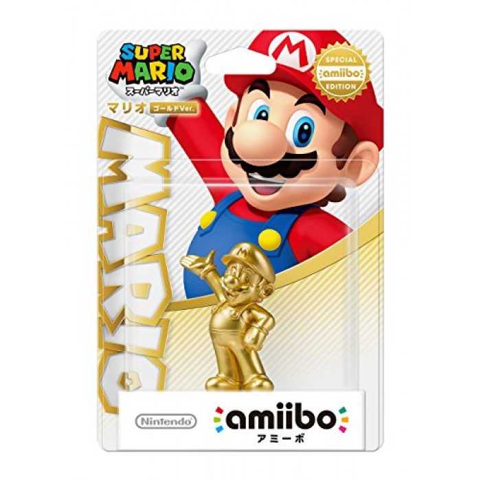 MARIO GOLD version Amiibo