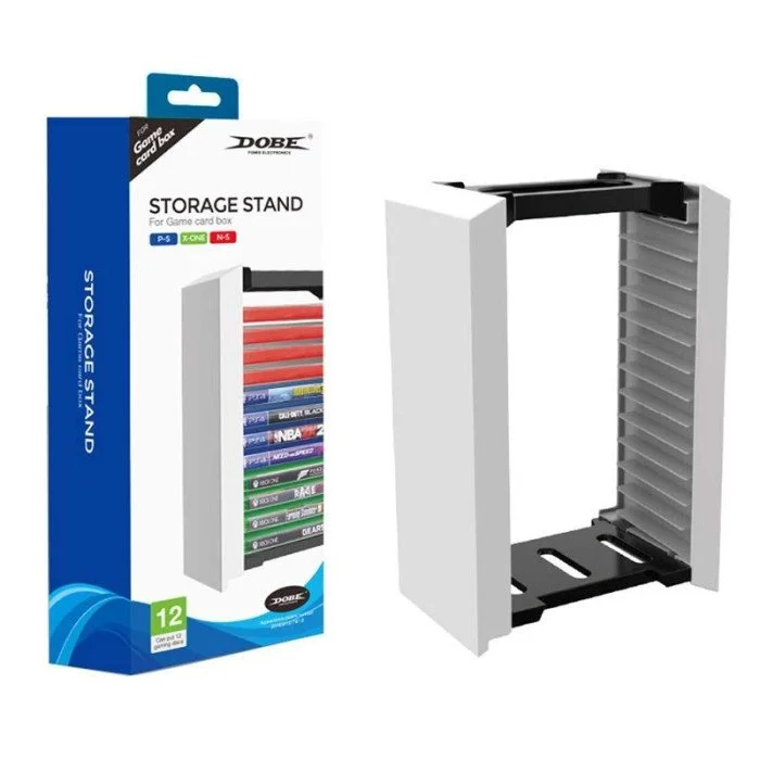 Game Storage Tower 12 in 1 CD Holder Case