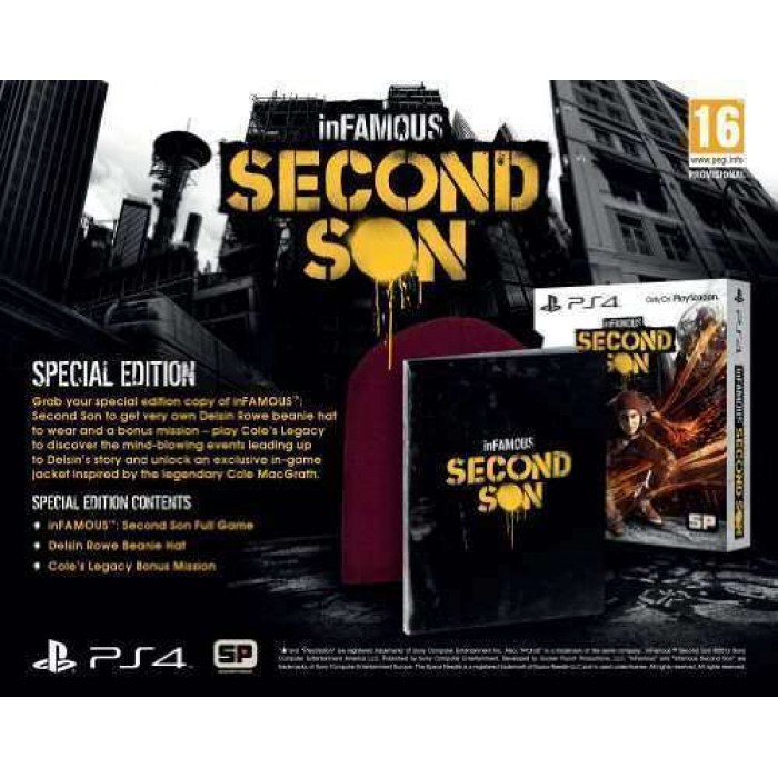 inFAMOUS Second Son: Collector s Edition - PS4