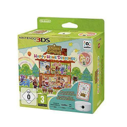 Animal Crossing: Happy Home Designer + Amiibo Card + NFC Reader / Writer (Nintendo 3DS)
