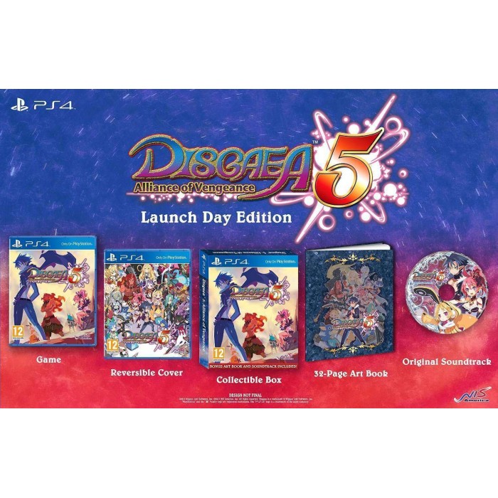Disgaea 5: Alliance of Vengeance - Launch Day Edition (PS4)