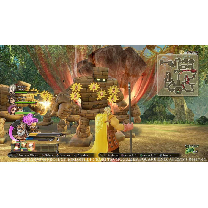 Dragon Quest Heroes: The World Tree s Woe and The Blight Below - PS4