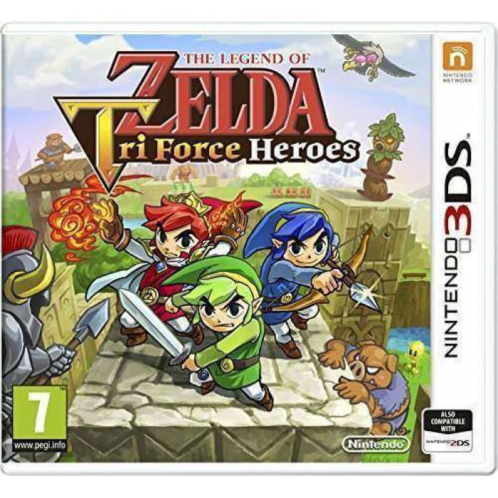 The Legend Of Zelda Tri Force Heroes (Nintendo 3DS)
