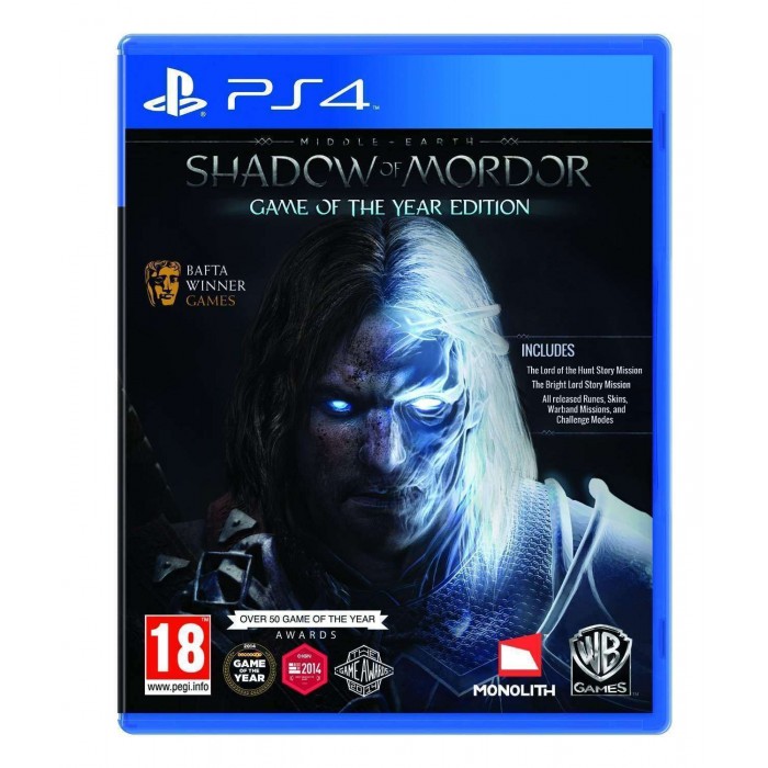 Middle Earth: Shadow of Mordor Game of the Year Edition PS4