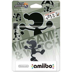 Smash Mr. Game and Watch Amiibo