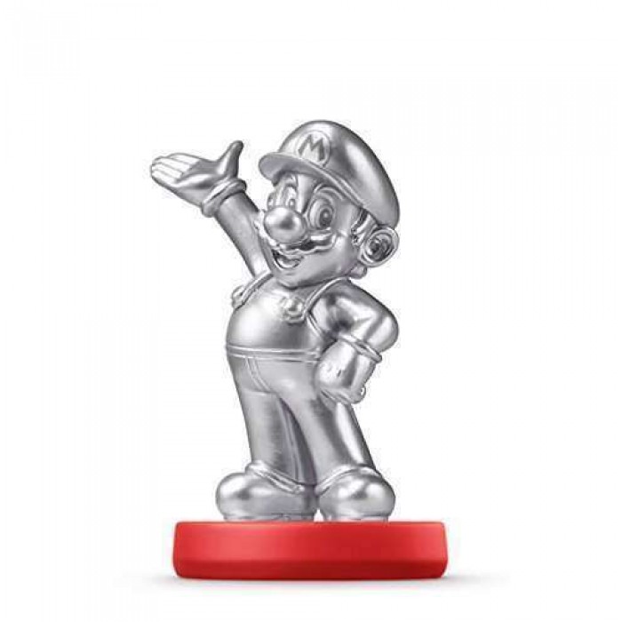 Mario Silver Edition Amiibo