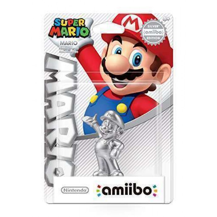 Mario Silver Edition Amiibo