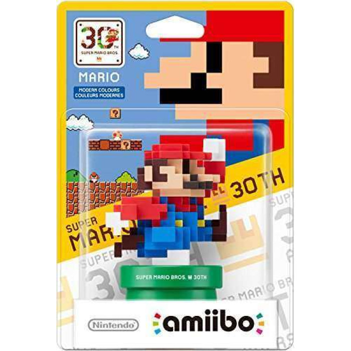 8-bit Modern Mario Amiibo