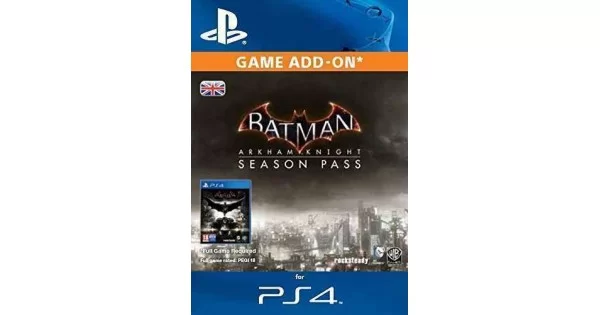 Batman Arkham Knight Season Pass PS4 PSN Code PS4 Adventure