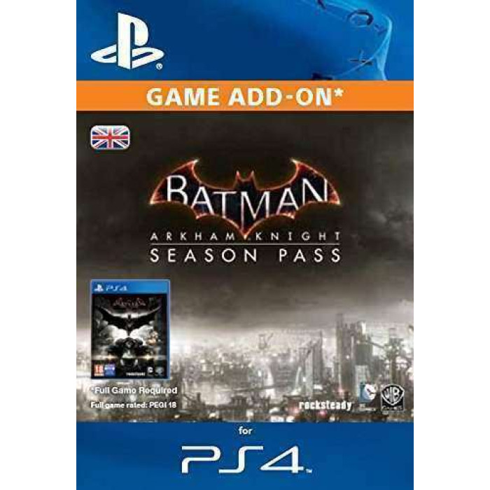 Batman Arkham Knight Season Pass PS4 PSN Code